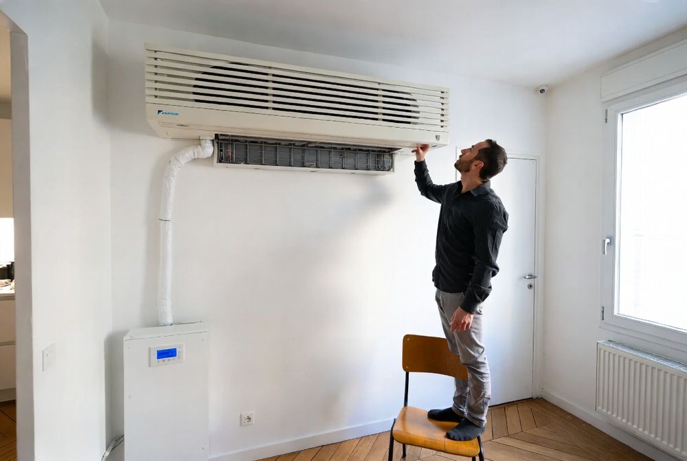 Entretien d'une climatisation murale